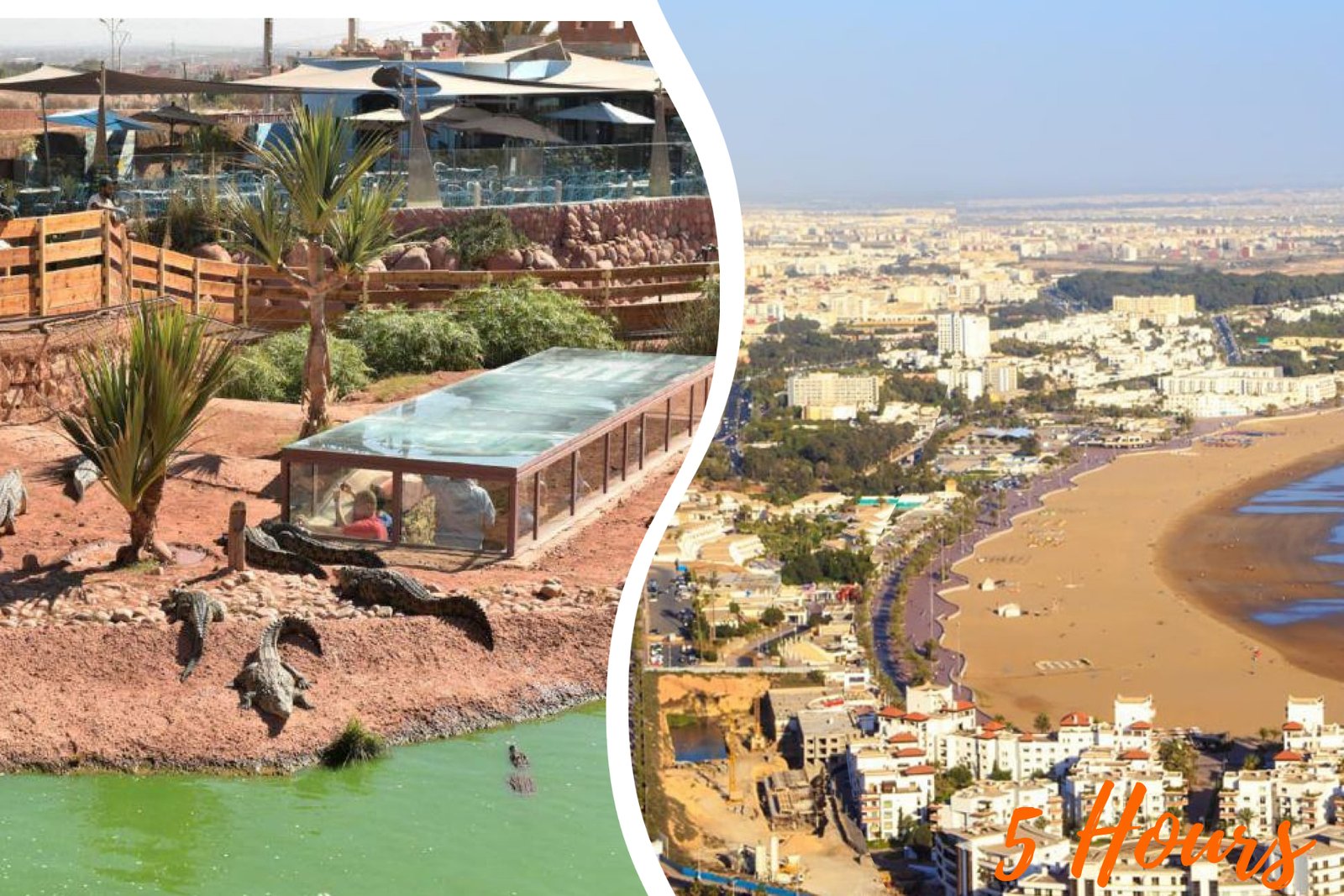 City Tour & Crocoparc Visit