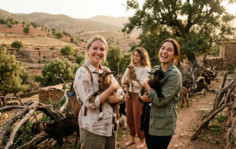 Morning Tour to Argan Tree Climbing Goats from Agadir