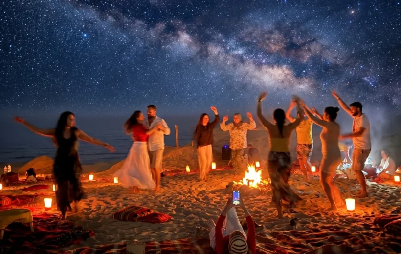 Agadir Sunset Sandboarding Experience with Moroccan BBQ Dinner